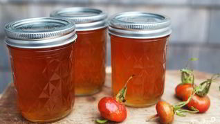 Рецепт Варенья из крупного шиповника