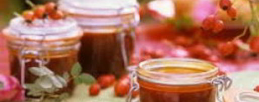 Шаг 3: варенья из крупного шиповника