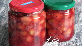 Рецепт Варенья из крыжовника с зеленым чаем