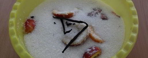 Шаг 1: варенья из нектаринов и слив с ванилью