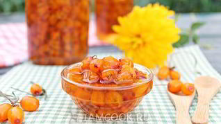 Рецепт Варенья из облепихи Пятиминутка