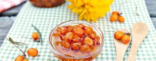 Шаг 8: варенья из облепихи пятиминутка