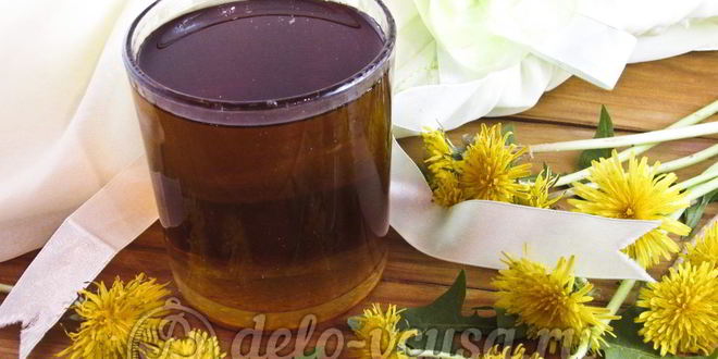 Рецепт варенья из одуванчиков