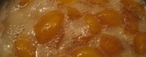 Шаг 6: варенья из персиков на зиму