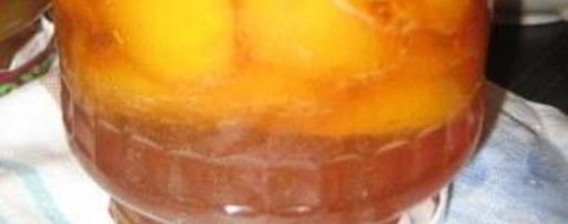 Шаг 7: варенья из персиков на зиму