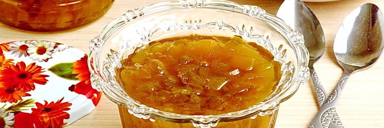 Рецепт Варенья из ревеня в мультиварке