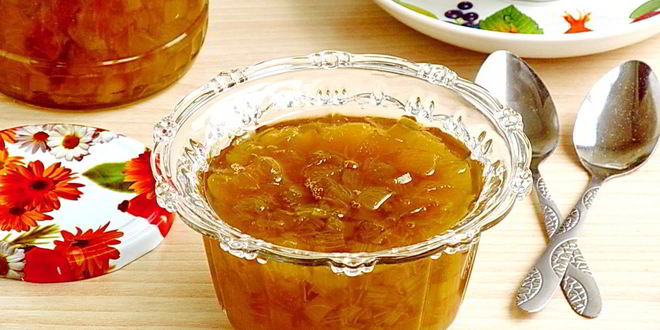 Рецепт варенья из ревеня в мультиварке