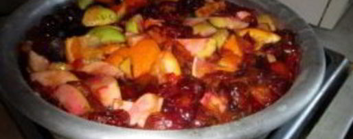 Шаг 2: варенья из сливы, яблока и апельсина