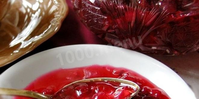 Рецепт варенья из терновника