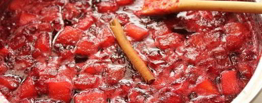 Шаг 3: варенья из тыквы и клюквы