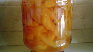 Рецепт Варенья из зеленых персиков