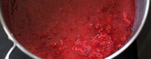 Шаг 2: варенья-пятиминутки из малины на зиму