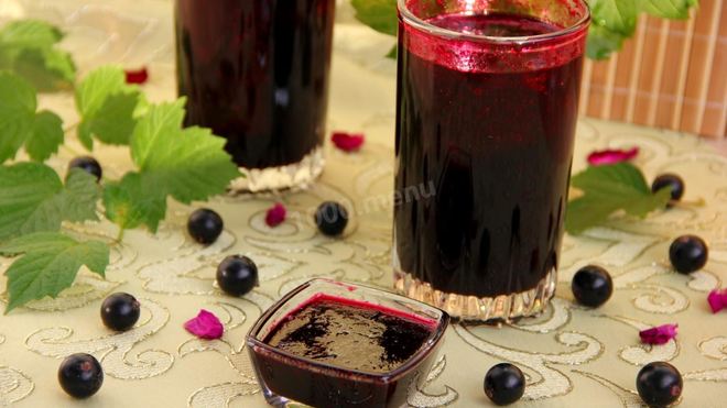 Рецепт Варенья желе из черной смородины на зиму