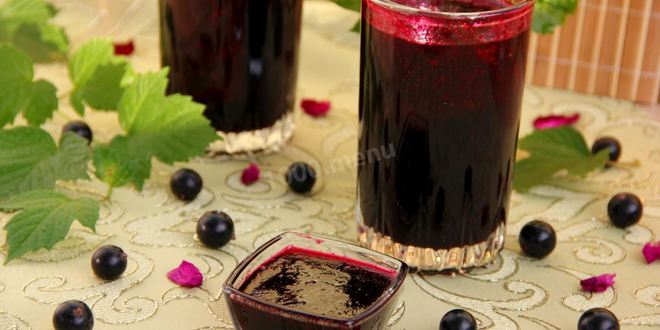 Рецепт варенья желе из черной смородины на зиму