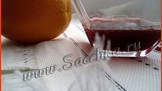 Рецепт Вишневого варенья с апельсином