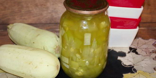 Рецепт закатки варенья из кабачков