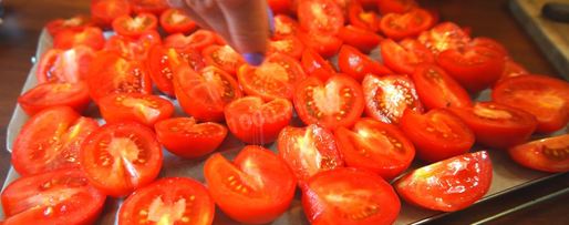 Шаг 4: вяленых томатов проще не бывает в духовке на зиму