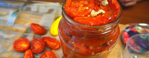 Шаг 9: вяленых томатов проще не бывает в духовке на зиму