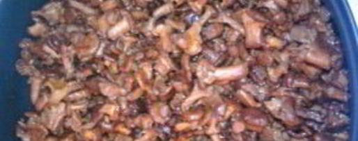 Шаг 1: заготовки лисичек на зиму