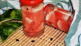 Рецепт Закатки арбуза на зиму