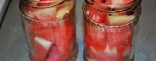 Шаг 4: закатки арбуза на зиму