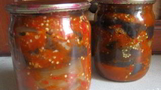 Рецепт Закатки из баклажанов на зиму