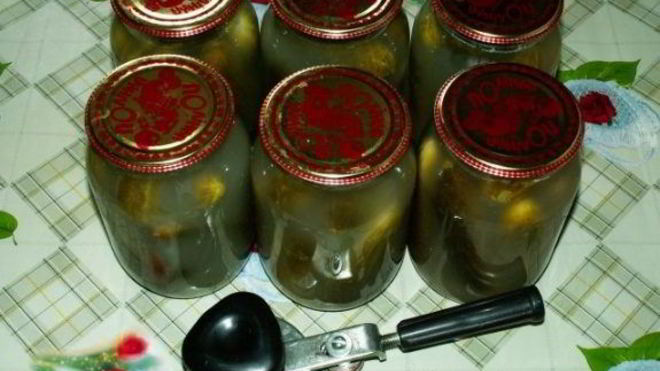 Рецепт Закатки соленых огурцов на зиму