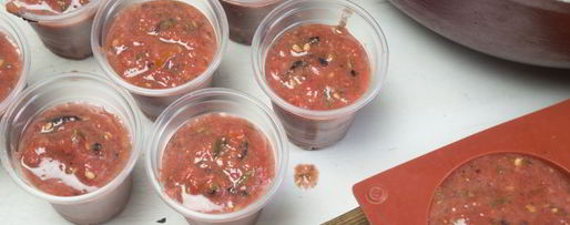 Шаг 3: замороженной томатной пасты