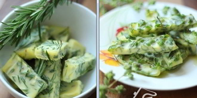 Рецепт заморозки розмарина в масле