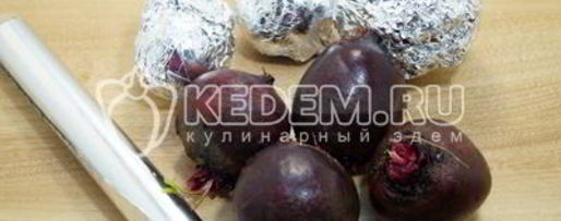 Шаг 1: заморозки свеклы на зиму