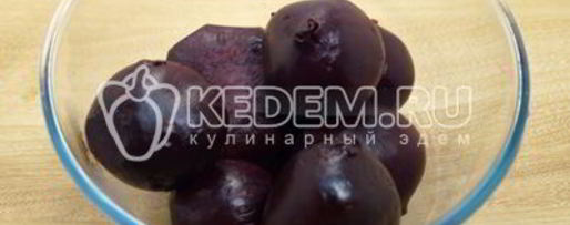 Шаг 4: заморозки свеклы на зиму