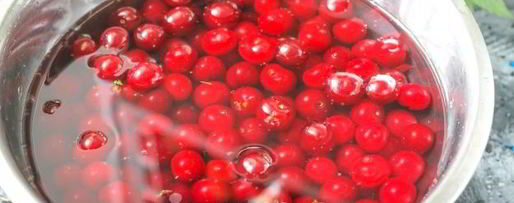 Шаг 3: заморозки вишни на зиму