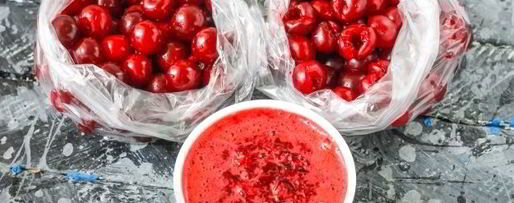 Шаг 7: заморозки вишни на зиму