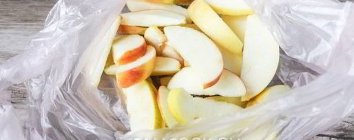 Шаг 4: заморозки яблок на зиму