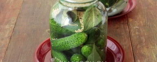 Шаг 8: засолки хрустящих огурцов на зиму
