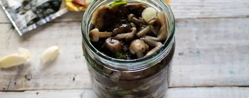 Шаг 10: засолки опят на зиму горячим способом в банках