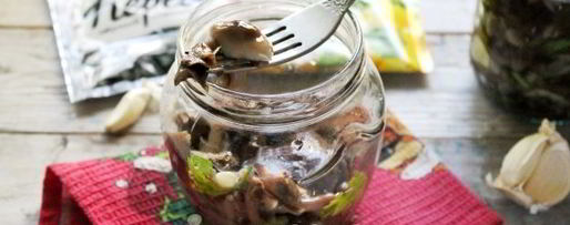 Шаг 13: засолки опят на зиму горячим способом в банках