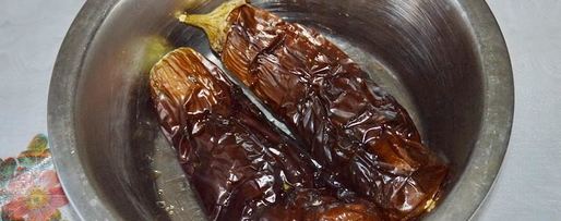 Шаг 2: бабагануш из баклажанов