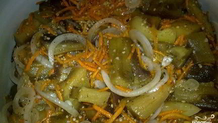 Рецепт Баклажанов по-корейски