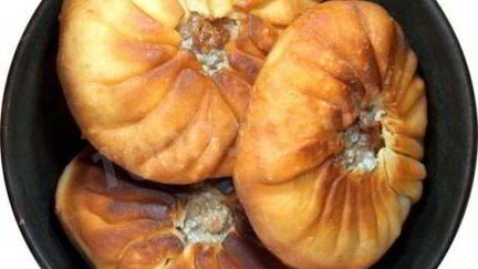 Рецепт Беляша по-казахски с мясом