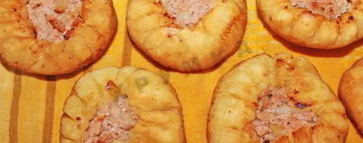 Шаг 14: беляшей без дрожжей с мясом