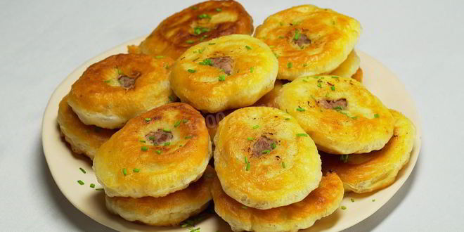 Рецепт беляшей из теста на опаре