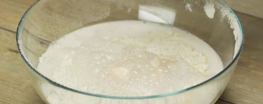 Шаг 1: беляшей из теста на опаре