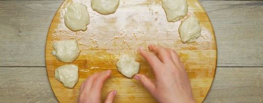 Шаг 4: беляшей из теста на опаре