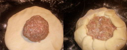 Шаг 6: беляшей на дрожжах