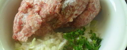Шаг 1: беляшей с мясом