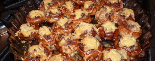 Шаг 4: ленивых беляшей — фаршированных баранок