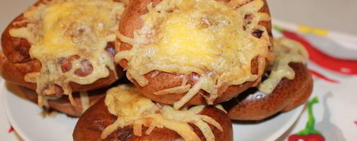 Шаг 7: ленивых беляшей под сырной шапочкой