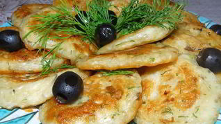 Рецепт Ленивых беляшей с грибами и луком