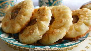 Рецепт Татарских беляшей с мясом